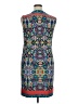 PREMISE Print Blue Casual Dress Size XL Petite - photo 2
