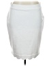 Elle Solid White Casual Skirt Size XL - photo 1
