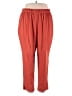 Only Necessities Solid Red Casual Pants Size 2X Petite - photo 1