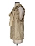 Robert Rodriguez 100% Silk Tan Sleeveless Silk Top Size 4 - photo 5
