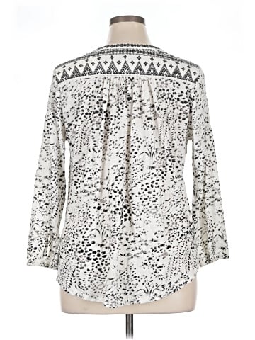 Lucky Brand 3/4 Sleeve Blouse (view 2)