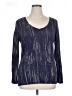 Rock & Republic Blue Pullover Sweater Size XL - photo 1