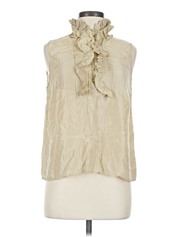Camille La Vie Sleeveless Silk Top (view 1)