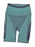 Athleta Color Block Teal Athletic Shorts Size XXS - photo 1