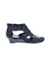 Aerosoles Black Wedges Size 9 1/2 - photo 1