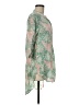 LA Class 100% Rayon Green 3/4 Sleeve Blouse Size M - photo 4