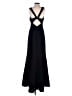 BCBGMAXAZRIA 100% Polyester Black Cocktail Dress Size 2 - photo 2