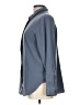 Dockers 100% Polyester Solid Gray Long Sleeve Blouse Size L - photo 5
