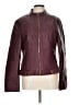 Made By Johnny 100% Polyurethane Burgundy Jacket Size L (estimated) - photo 1