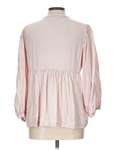 Solitaire 3/4 Sleeve Blouse (view 2)