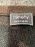 Ninety Floral Brown Pullover Sweater Size S - photo 7