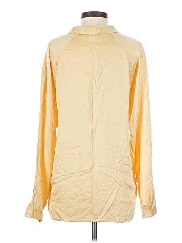 Les Copains Long Sleeve Silk Top (view 2)