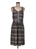 Tehama Plaid Gray Casual Dress Size M - photo 1