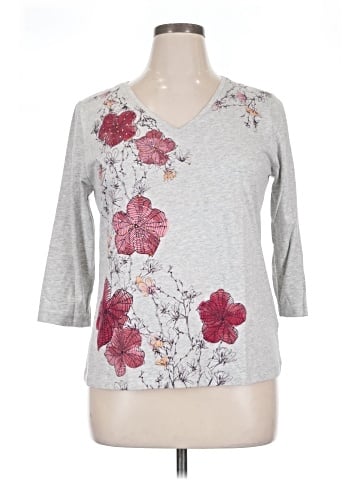 Nicole Miller New York 3/4 Sleeve T-Shirt (view 1)