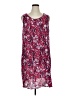 Studio Works Paisley Burgundy Casual Dress Size 1X - photo 1