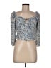 Hutch Blue 3/4 Sleeve Blouse Size M - photo 1