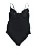 Old Navy Solid Black One Piece Swimsuit Size M - photo 2