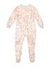 Mon Petit 100% Polyester Stars Pink Long Sleeve Onesie Size 2T - photo 1