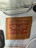 Levi's 100% Cotton Blue Denim Jacket Size S - photo 6