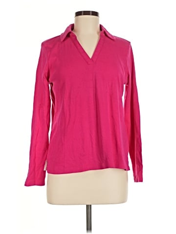 Charter Club Long Sleeve Blouse (view 1)