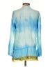 Hale Bob Blue 3/4 Sleeve Blouse Size S - photo 2