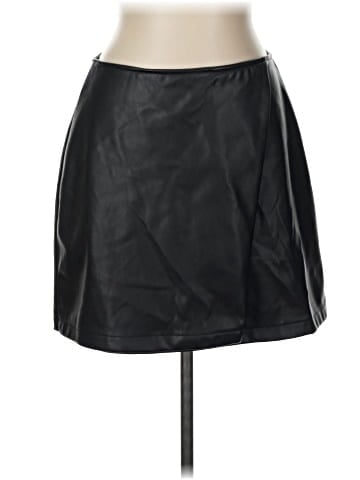 Grace & Emma Faux Leather Skirt (view 1)