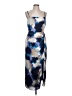 Taylor Tie-dye Blue Cocktail Dress Size 10 - photo 1