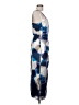 Taylor Tie-dye Blue Cocktail Dress Size 10 - photo 4