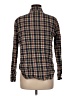 WAYF Tweed Brown Long Sleeve Button-Down Shirt Size M - photo 2