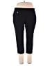 Alfani Solid Black Active Pants Size 18 - photo 1