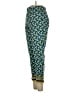 Zara Print Green Casual Pants Size 4 - photo 1