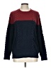 Nautica Color Block Red Pullover Sweater Size L - photo 1