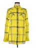 Nollie Plaid Yellow Long Sleeve Button-Down Shirt Size M - photo 1