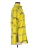 Nollie Plaid Yellow Long Sleeve Button-Down Shirt Size M - photo 4
