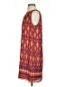 Fossil 100% Polyester Print Orange Casual Dress Size S - photo 5