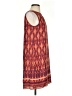 Fossil 100% Polyester Print Orange Casual Dress Size S - photo 4