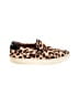 Tory Burch 100% Leather Animal Print Tan Sneakers Size 6 1/2 - photo 1
