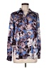 Catherine Malandrino Print Blue Long Sleeve Blouse Size M - photo 1