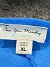 See You Monday 100% Polyester Blue Casual Dress Size XL - photo 7