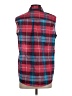 Love Moschino Plaid Red Sleeveless Button-Down Shirt Size EU (IT) 40 / US 4 - photo 2