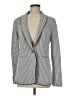 Ann Taylor Houndstooth Gray Blazer Size 8 - photo 1