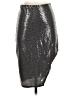 Know One Cares Metallic Silver Formal Skirt Size S (estimated) - photo 1