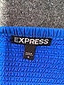 Express 100% Polyester Solid Blue Cocktail Dress Size 8 - photo 4