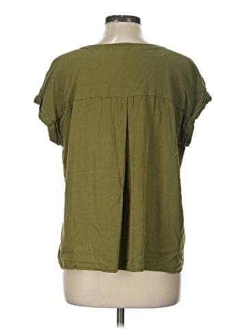 Rose + Olive Short Sleeve Top (view 2)