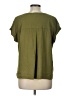 Rose + Olive Green Short Sleeve Top Size L - photo 2