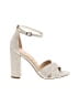 Sam Edelman Silver Sandals Size 7 - photo 1