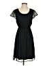 Merona 100% Polyester Solid Black Casual Dress Size XS - photo 1