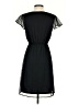 Merona 100% Polyester Solid Black Casual Dress Size XS - photo 2