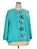 Alfred Dunner Teal Pullover Sweater Size 3X - photo 1