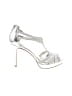 Alfani Metallic Silver Sandals Size 7 1/2 - photo 1